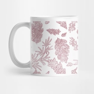 Rose gold garden Mug